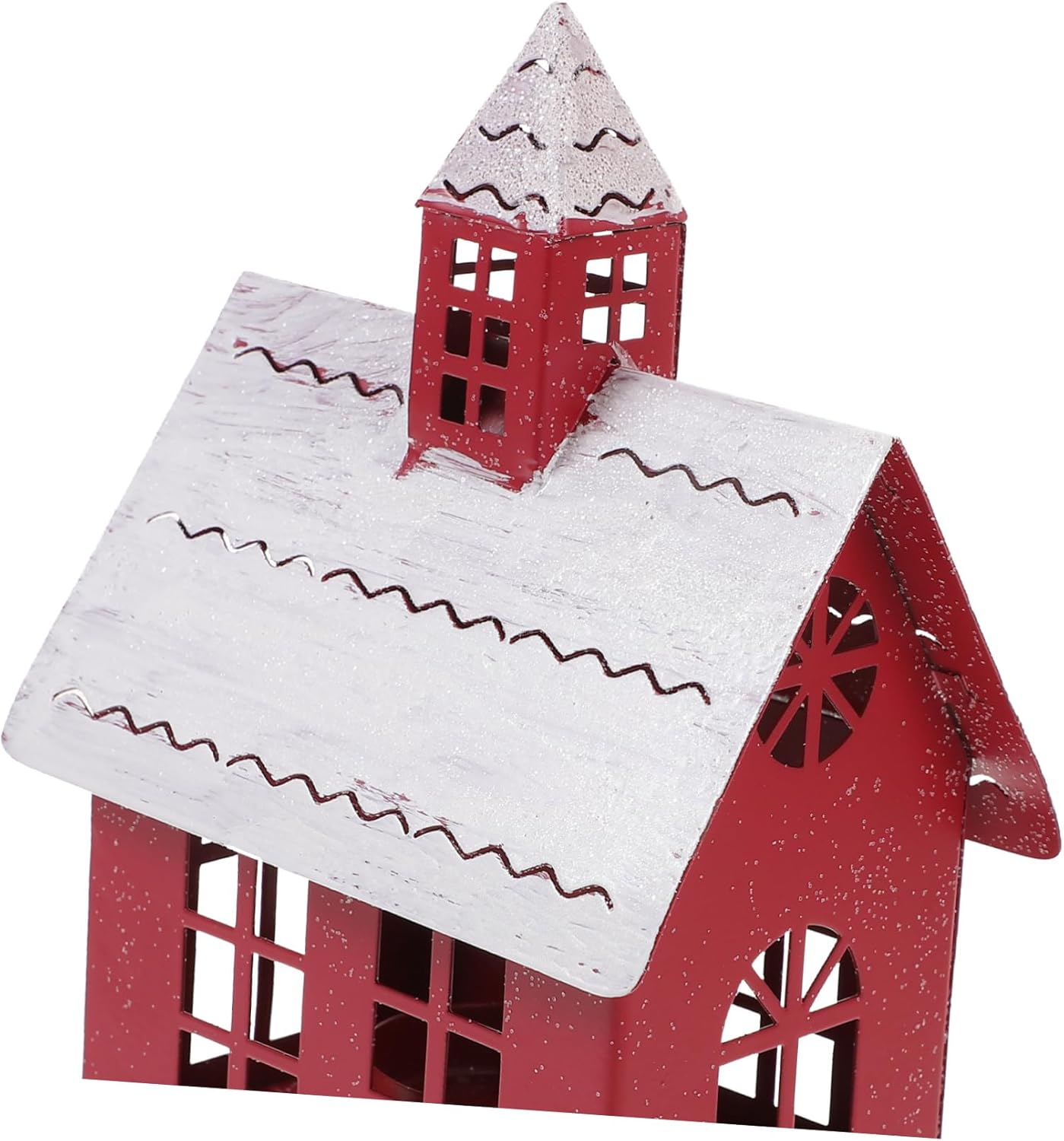 Cute Christmas Village House Candle Holder for Home Decor