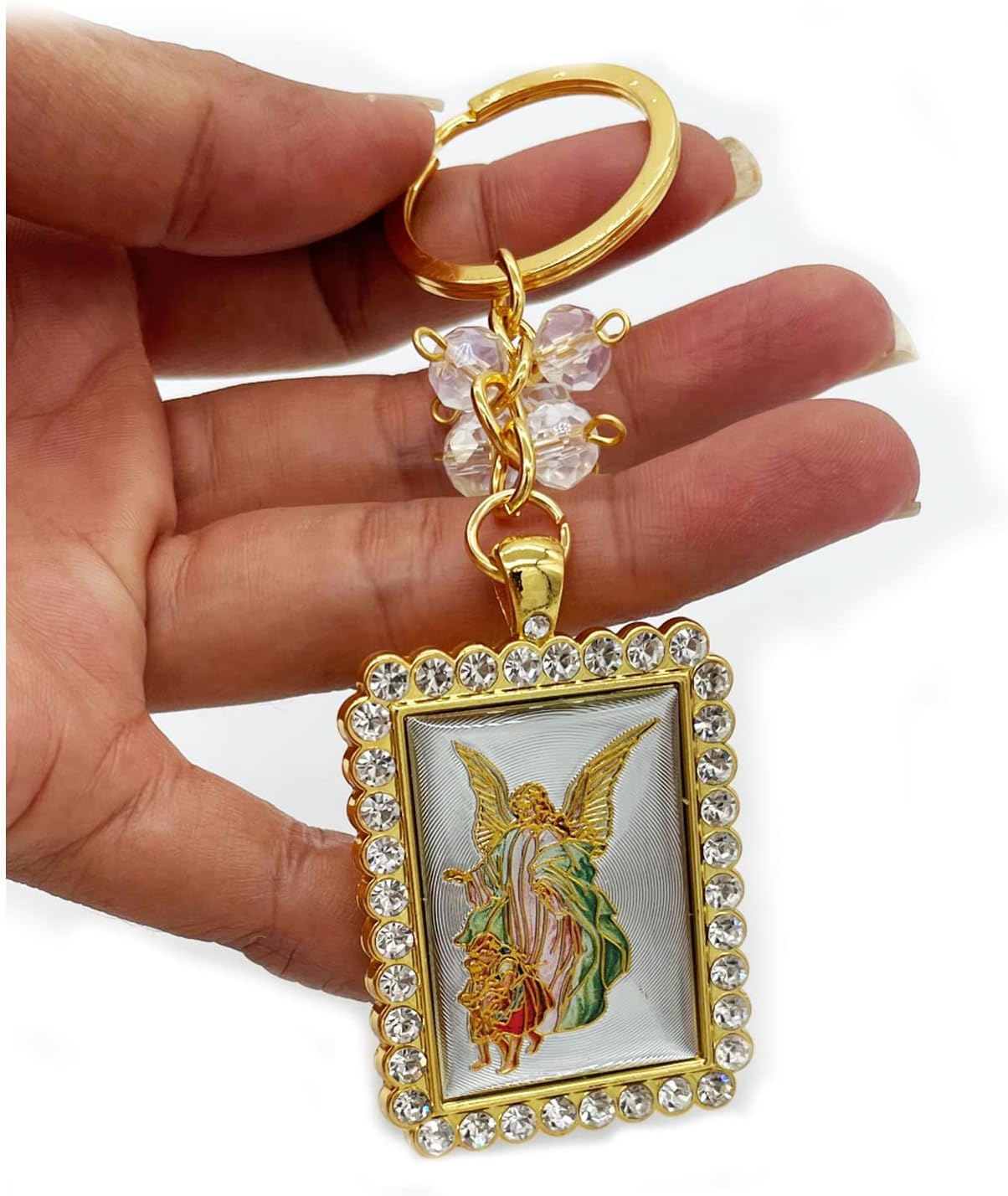 12 Piece Guardian Angel Keychain Party Favor Pack