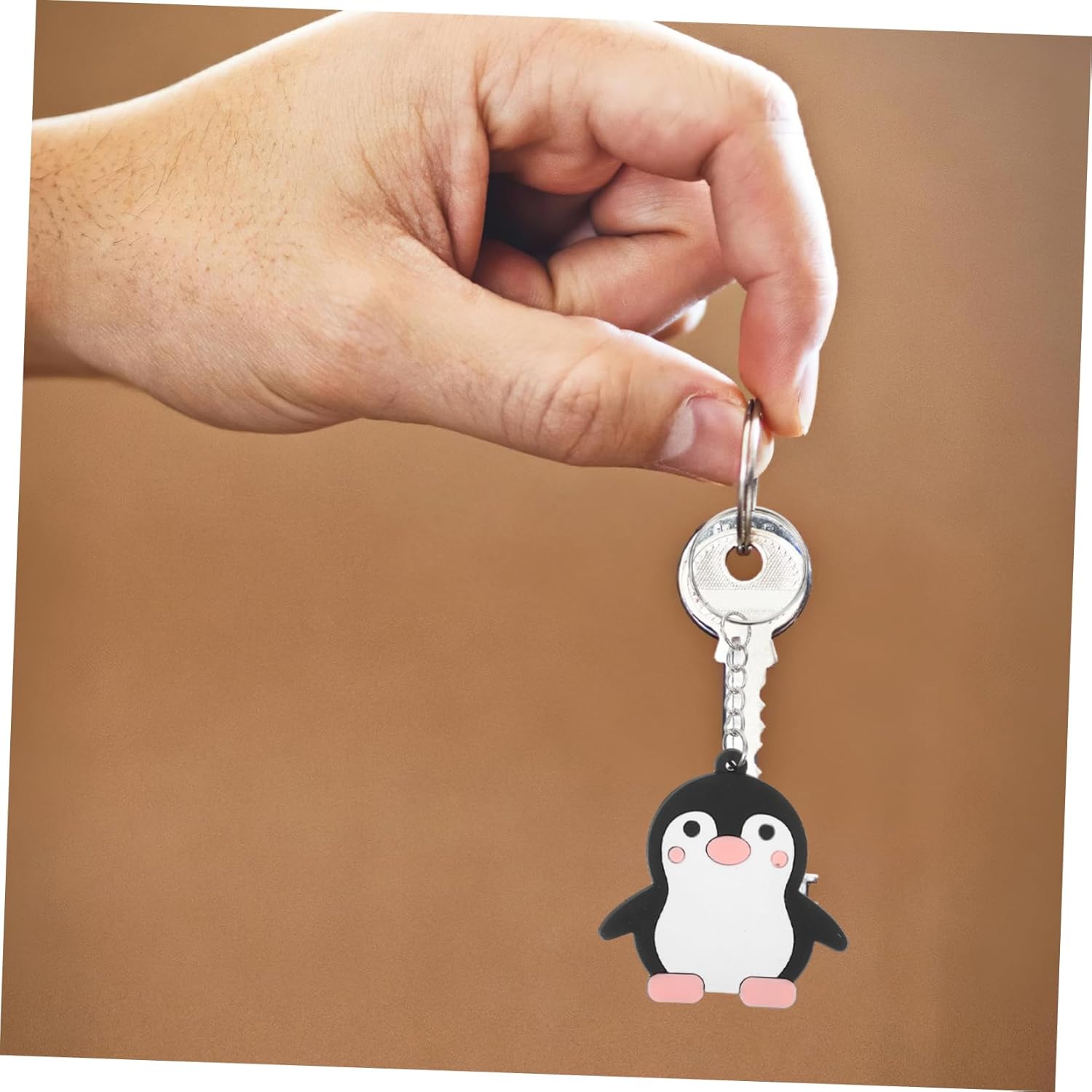 Wakauto 24pcs Adorable Penguin Keychain Set