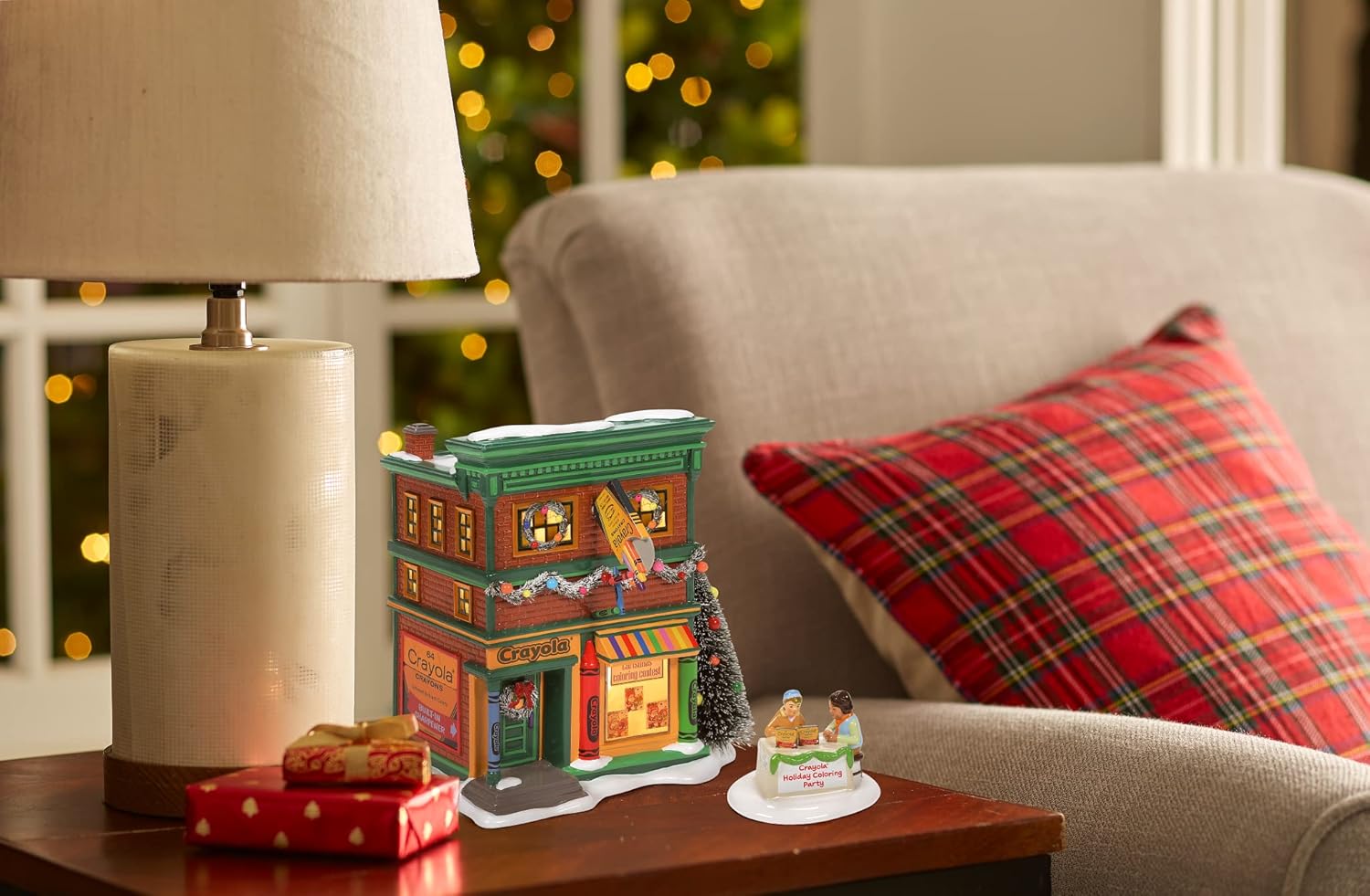 Department 56 Snow Village Crayola Crayon Store Light Building