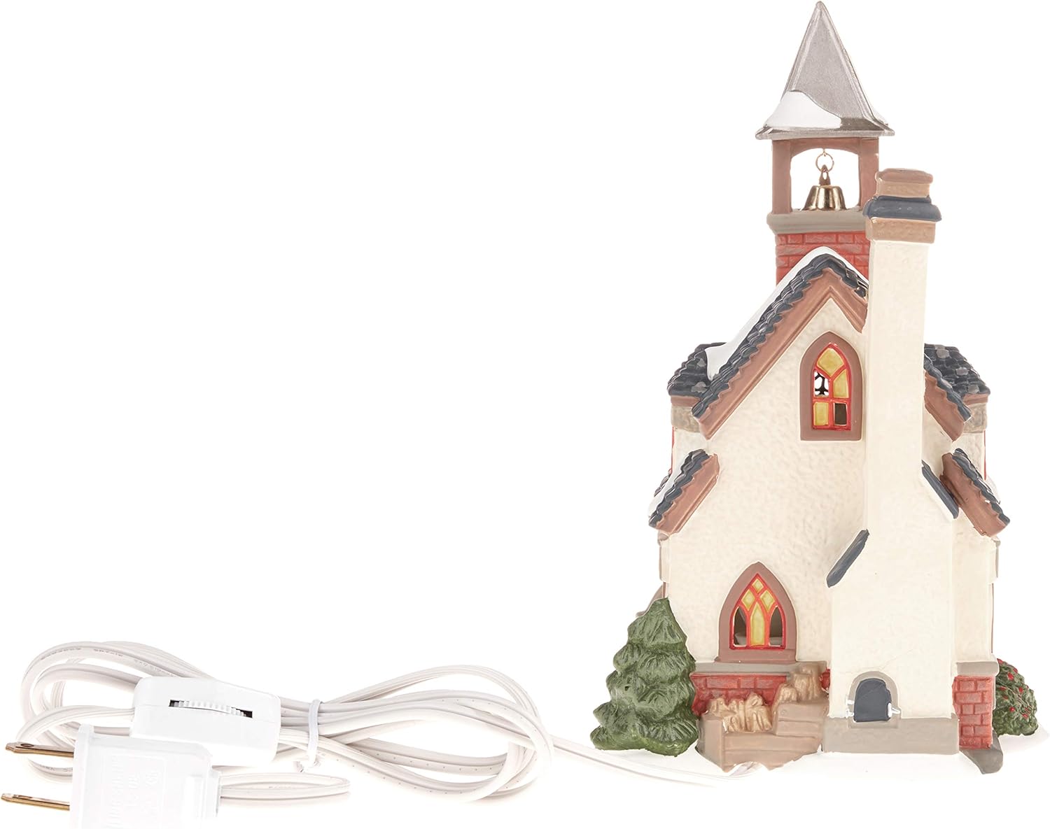 Department 56 New England Village Walton Green Church Light Building