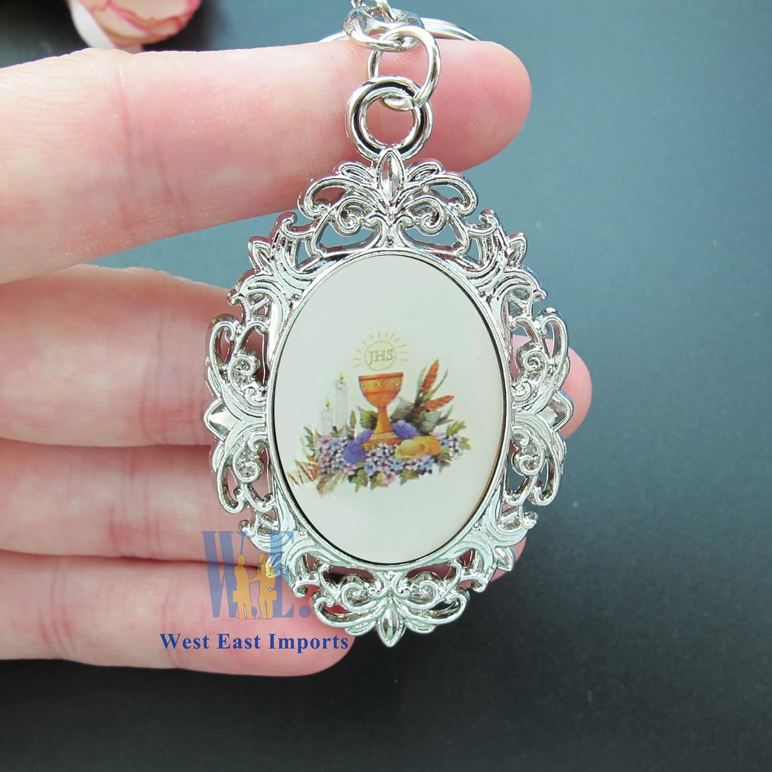 WE Personalized First Communion Keychain Favor 12 PCS 1