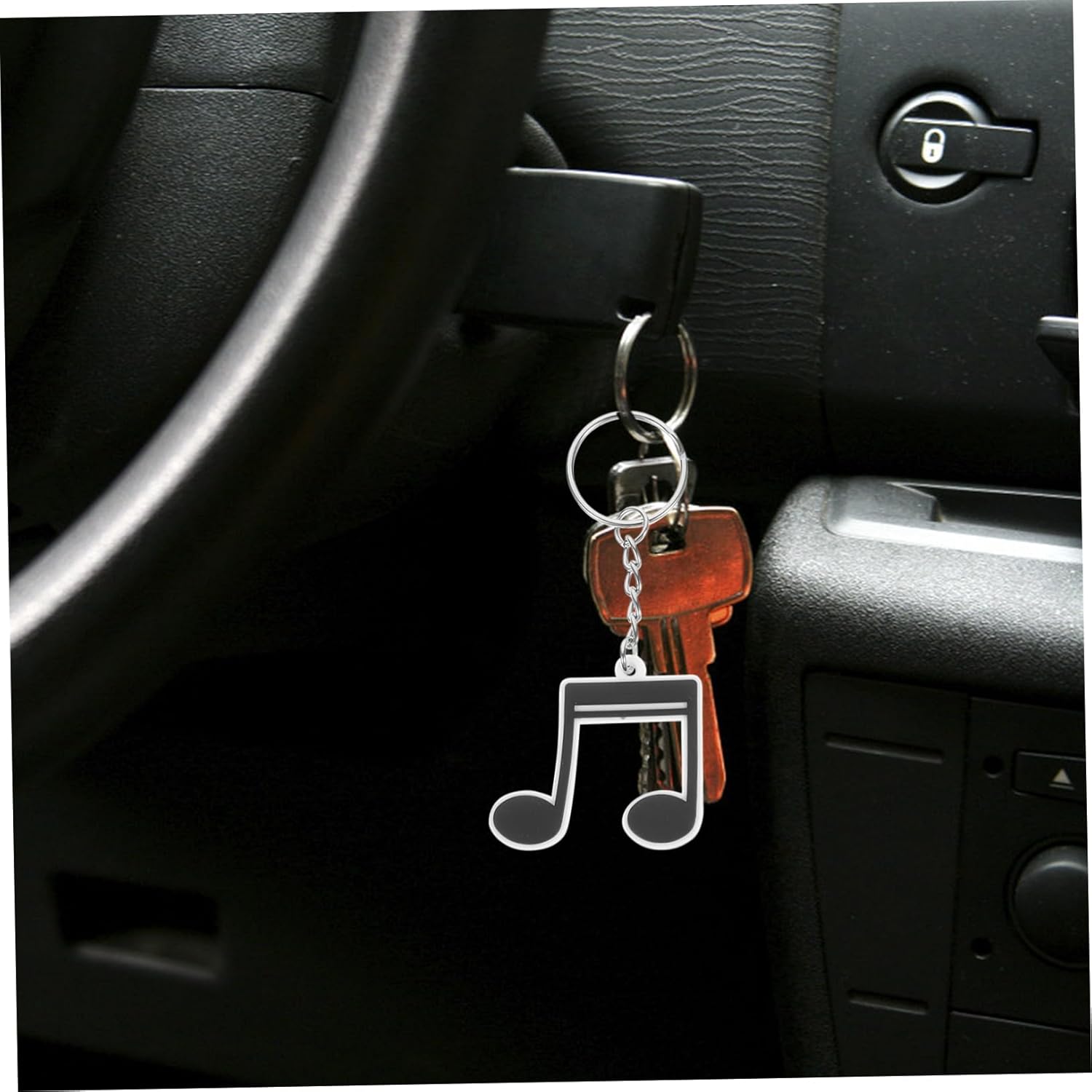 HOOTNEE 20pcs Music Themed Keychains for Party Favors