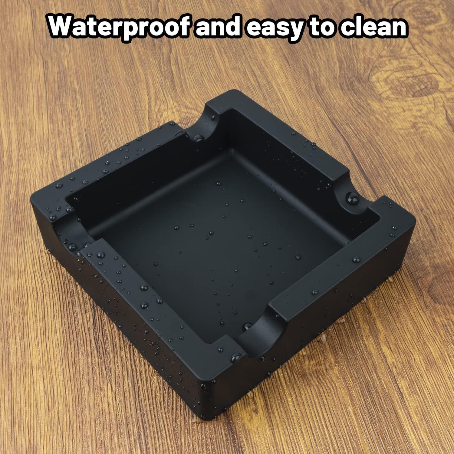 Unbreakable Silicone Cigar Ashtrays 2 Pack