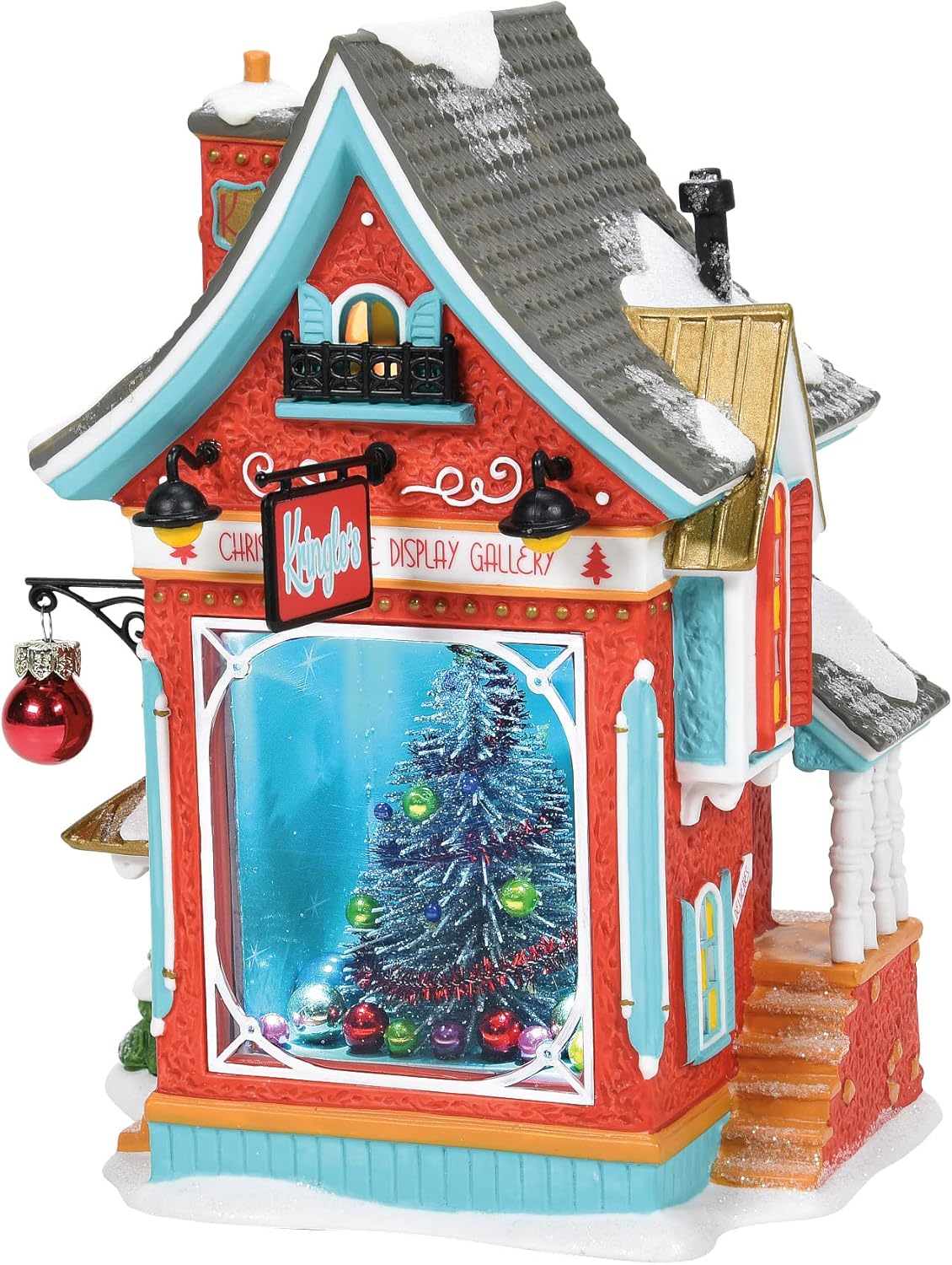 Department 56 North Pole Village Kringle Christmas Tree Display Building