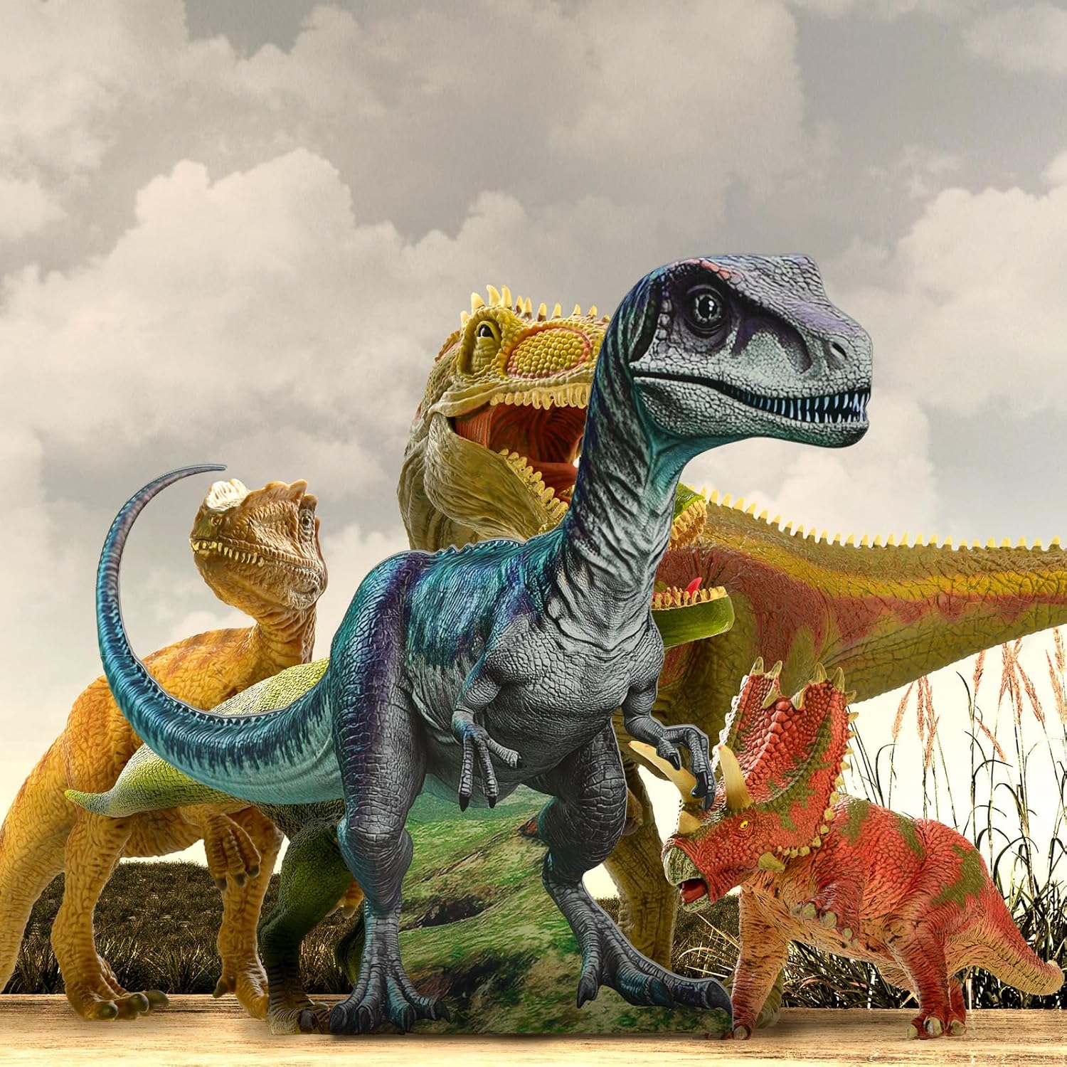 Colingmill 4ft Velociraptor Cardboard Standup Cutout