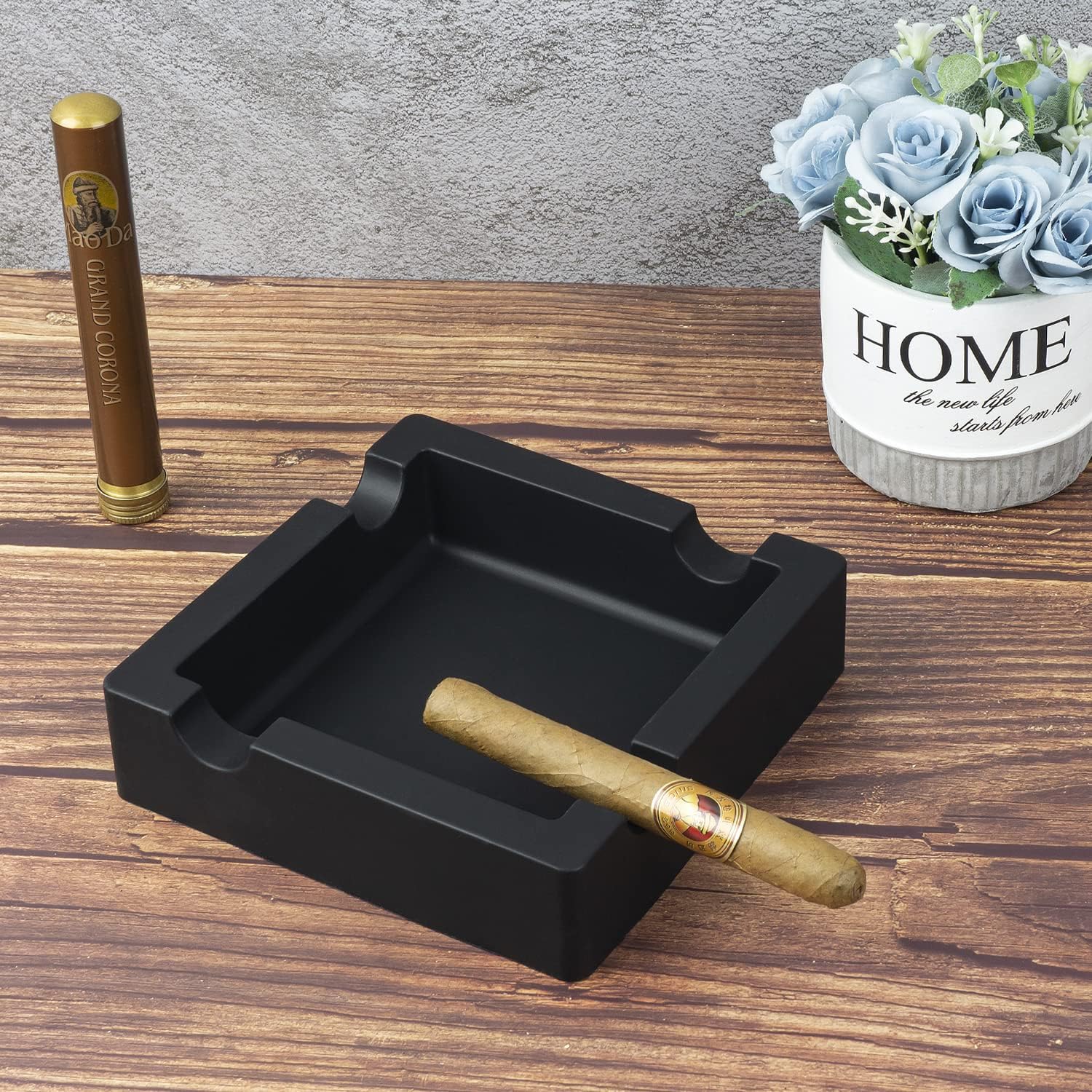 Unbreakable Silicone Cigar Ashtrays 2 Pack