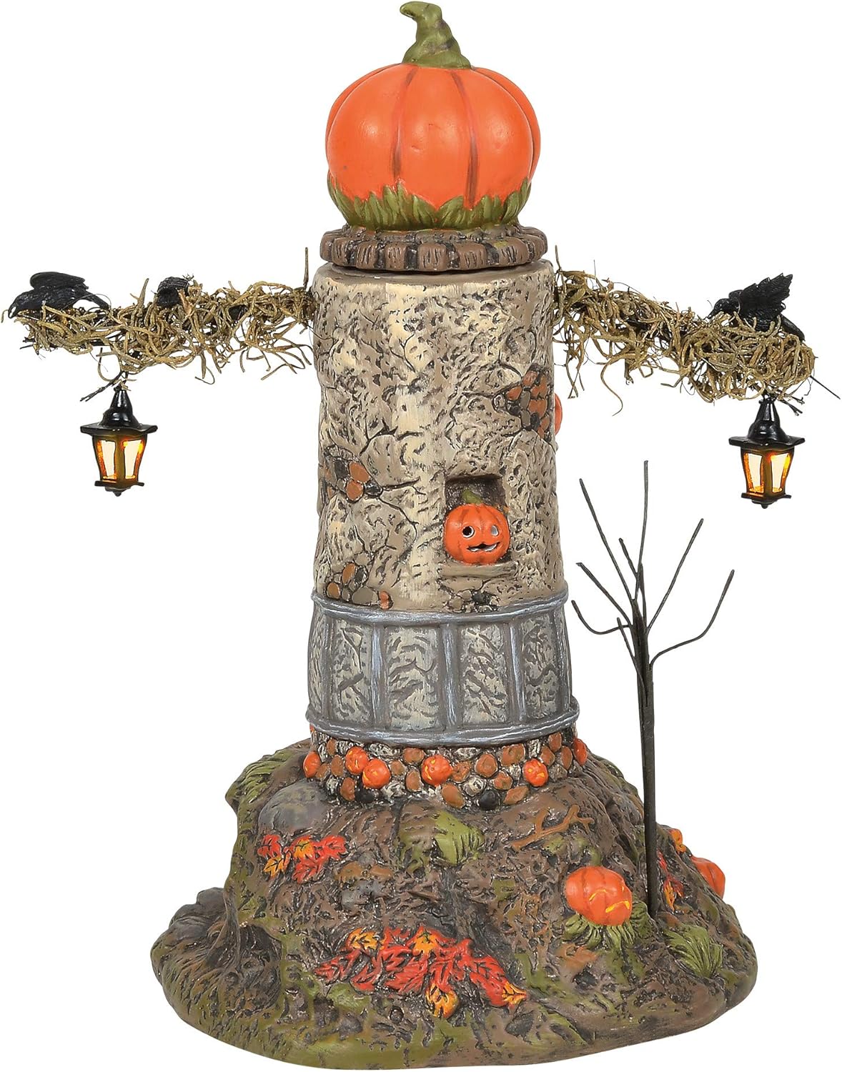 Department 56 Snow Village Halloween Midnight Fright Light Animated Building