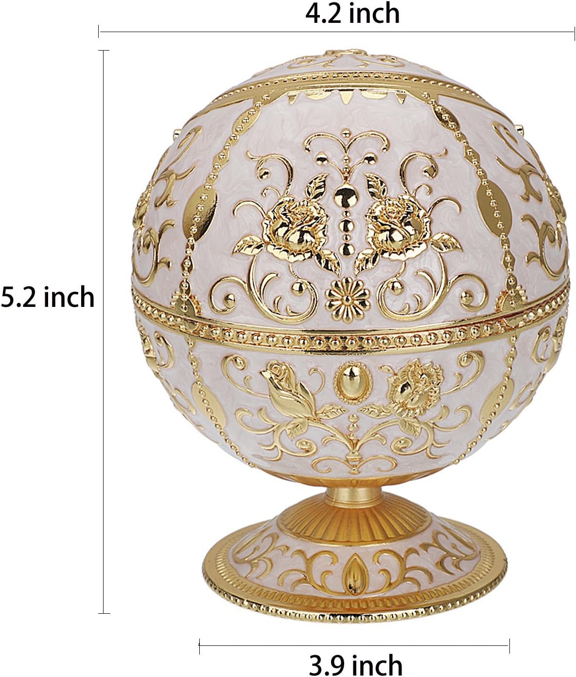 LAUYOO Windproof Ashtray with Lid for Cigarettes