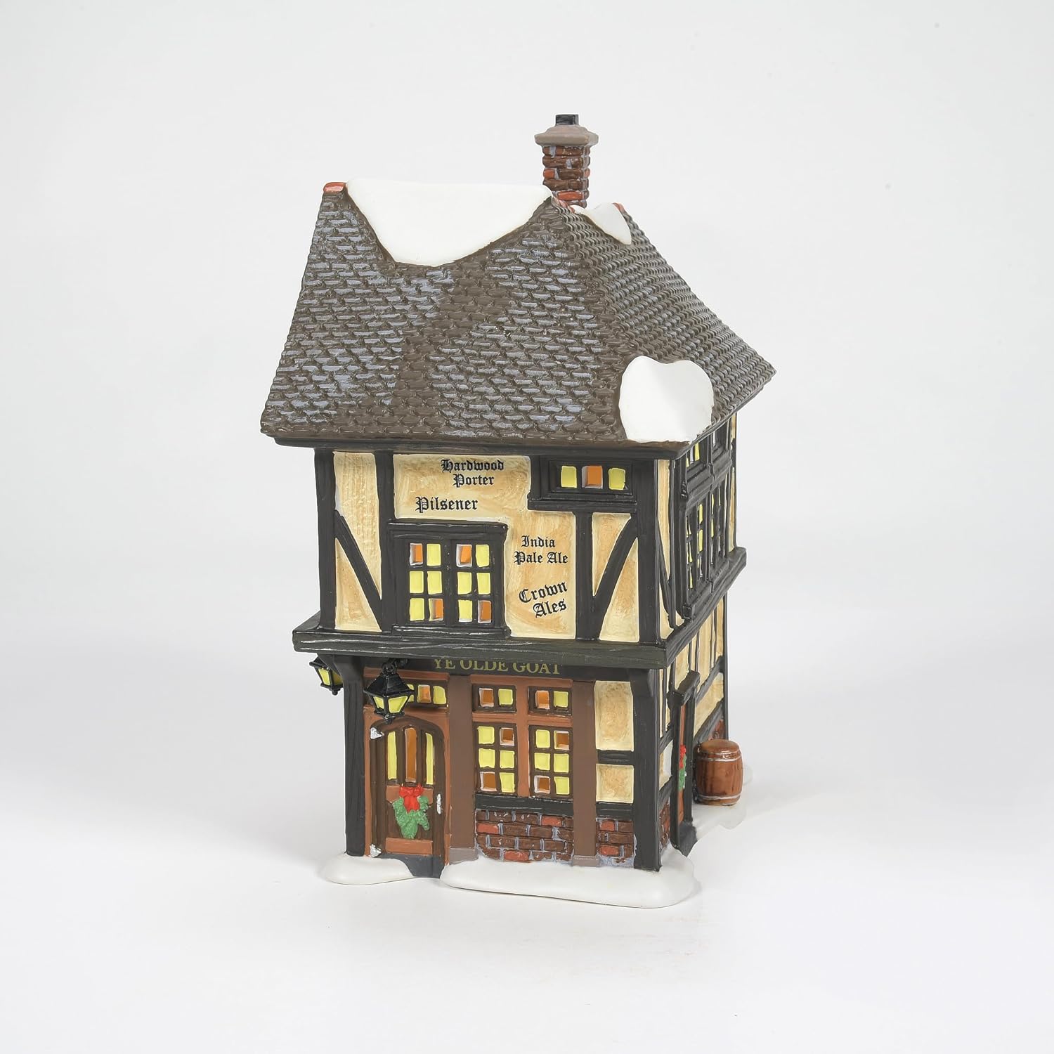 Department 56 Dickens Village Ye Olde Goat Pub Lit Building