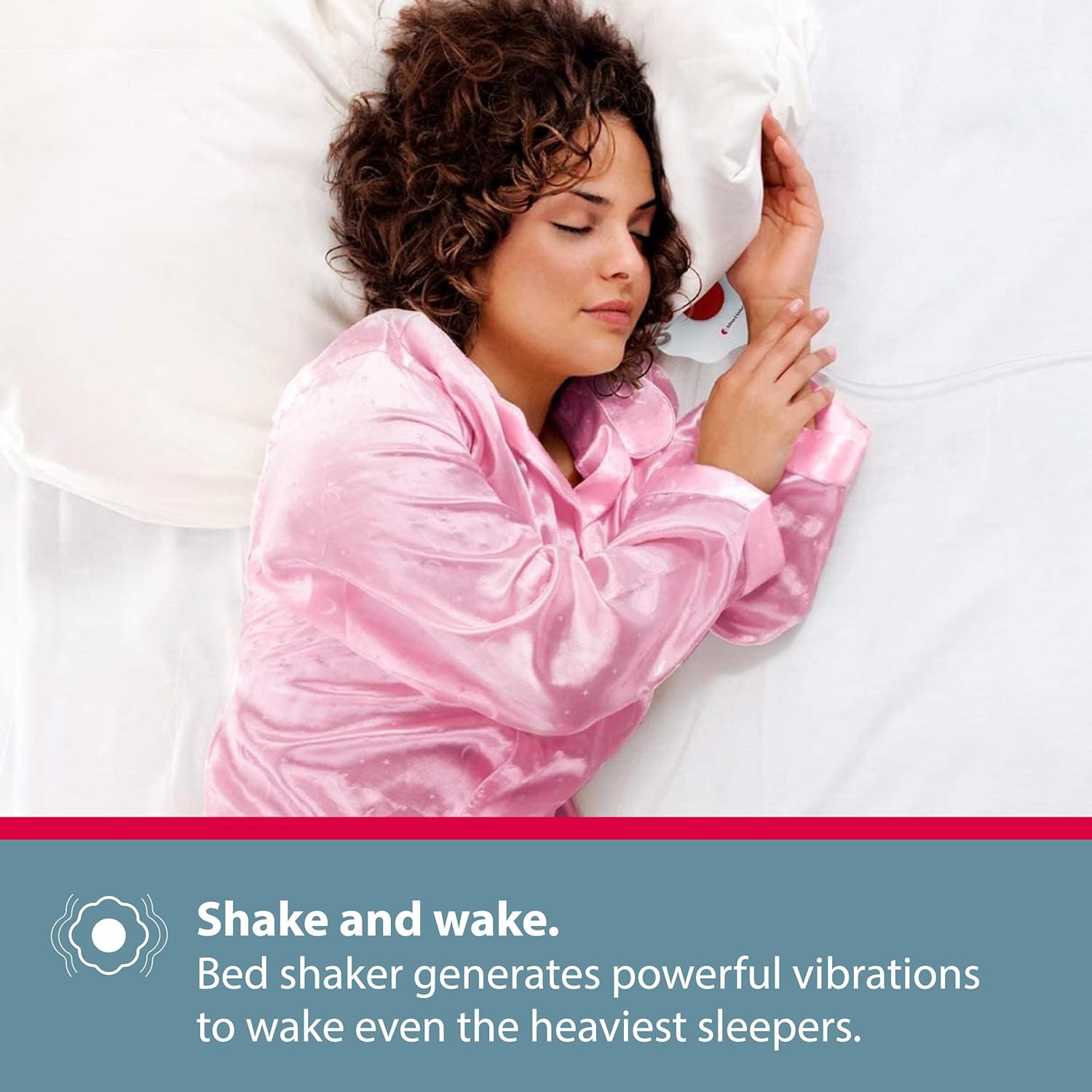 Bellman Symfon Vibrating Alarm Clock Pro with Bed Shaker