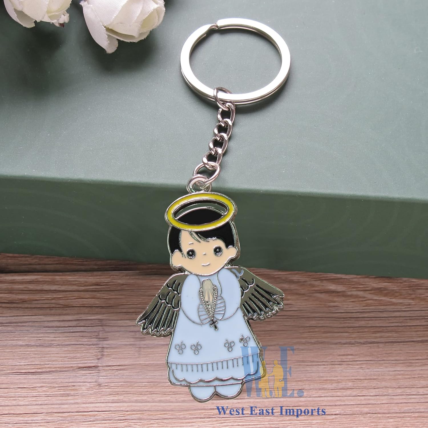 Personalized First Communion Favor 12 PCS Metal Keychain