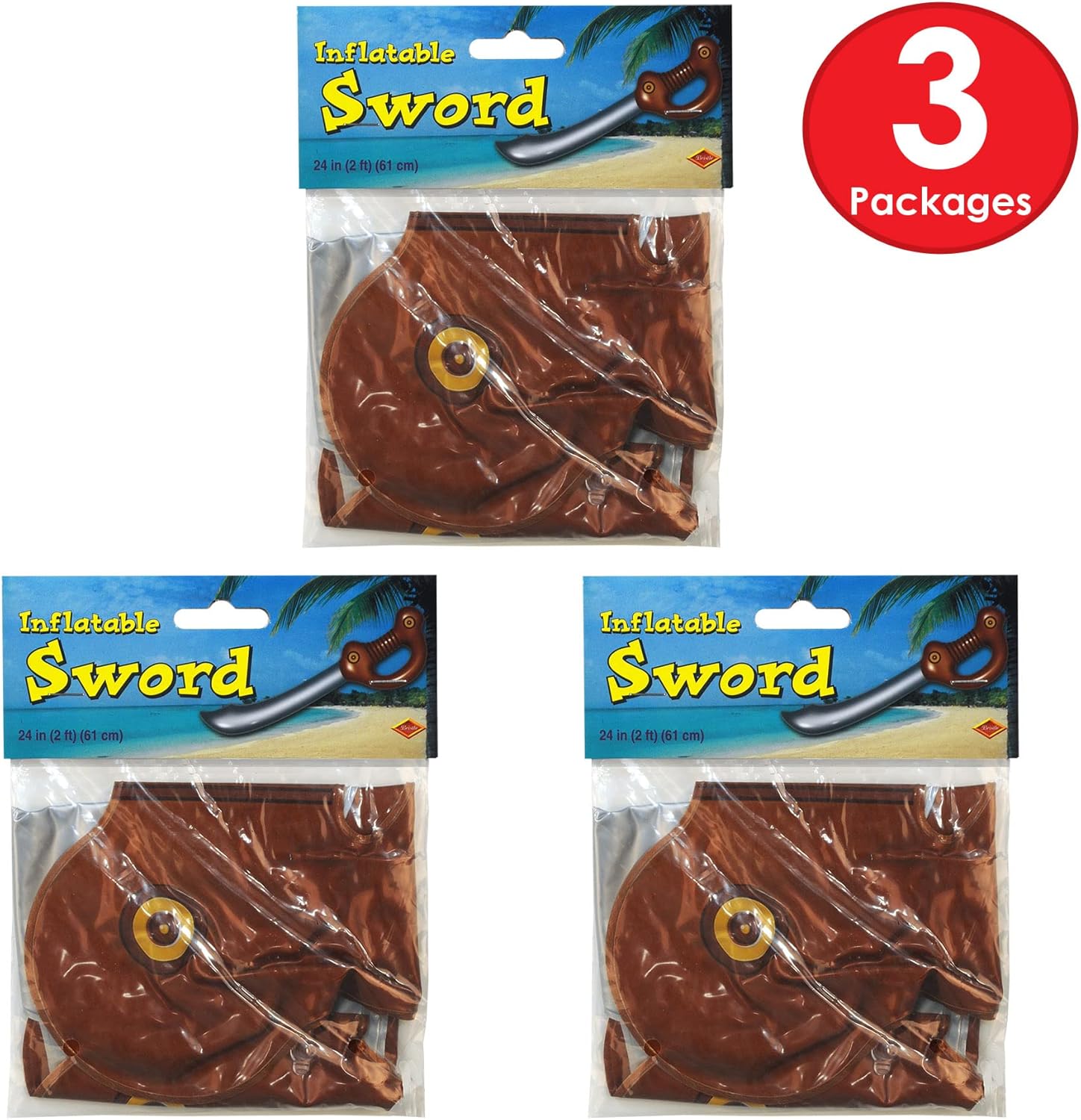 Beistle Inflatable Sword Set of 3