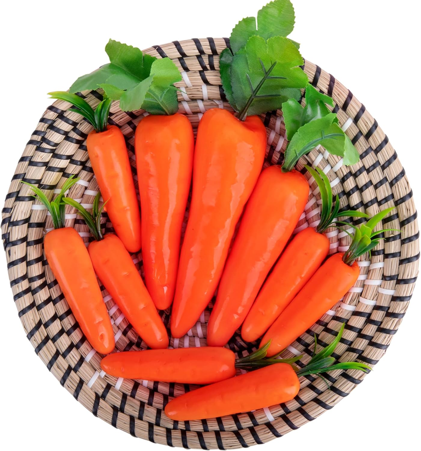 Wehhbtye 10PCS Artificial Carrots for Easter Decor