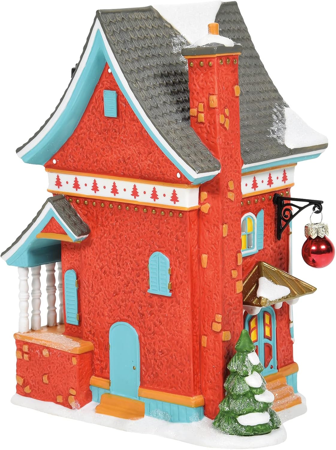 Department 56 North Pole Village Kringle Christmas Tree Display Building