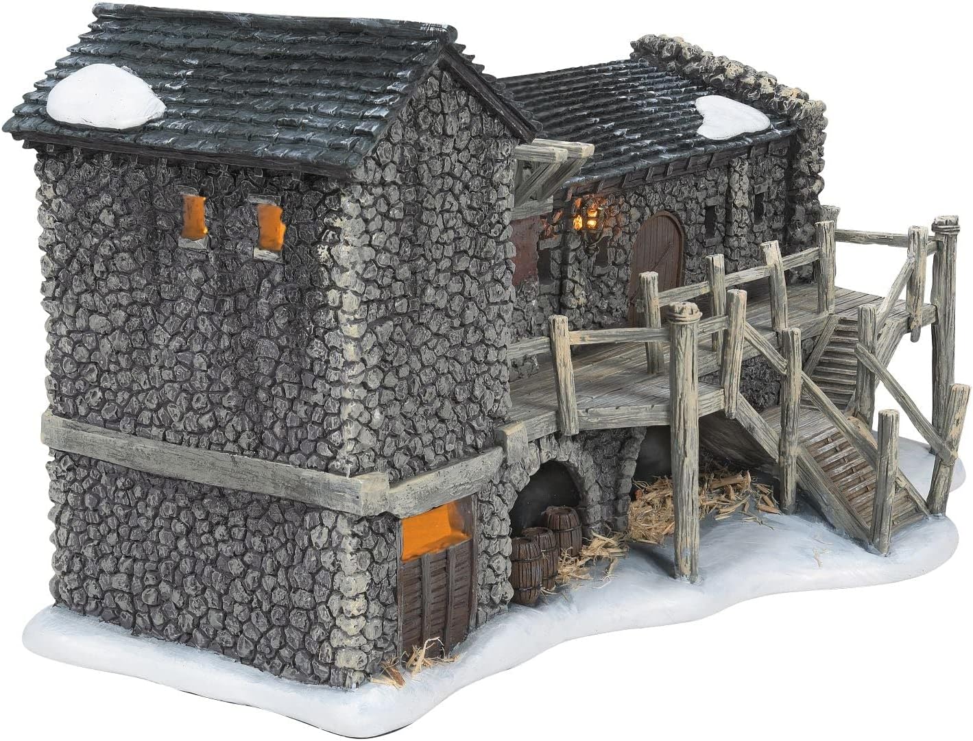 Department 56 Game of Thrones Nights Watch Castle Black Lighted Building