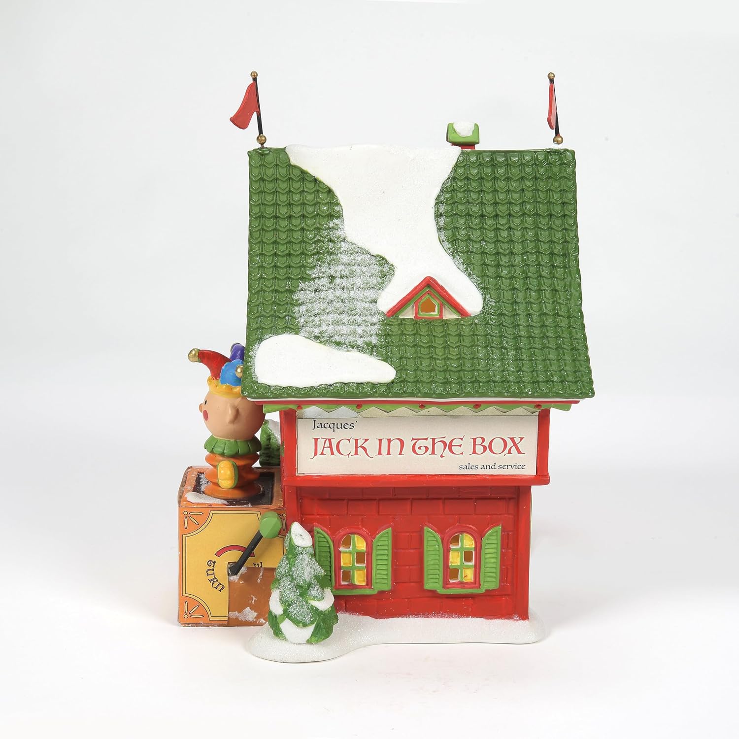 Department 56 North Pole Village Jacques Jack Light Building