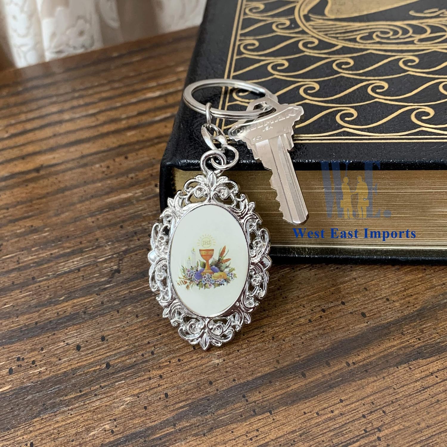 WE Personalized First Communion Keychain Favor 12 PCS 1