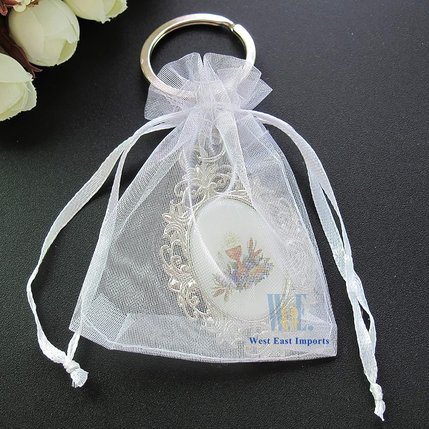 WE Personalized First Communion Keychain Favor 12 PCS 1