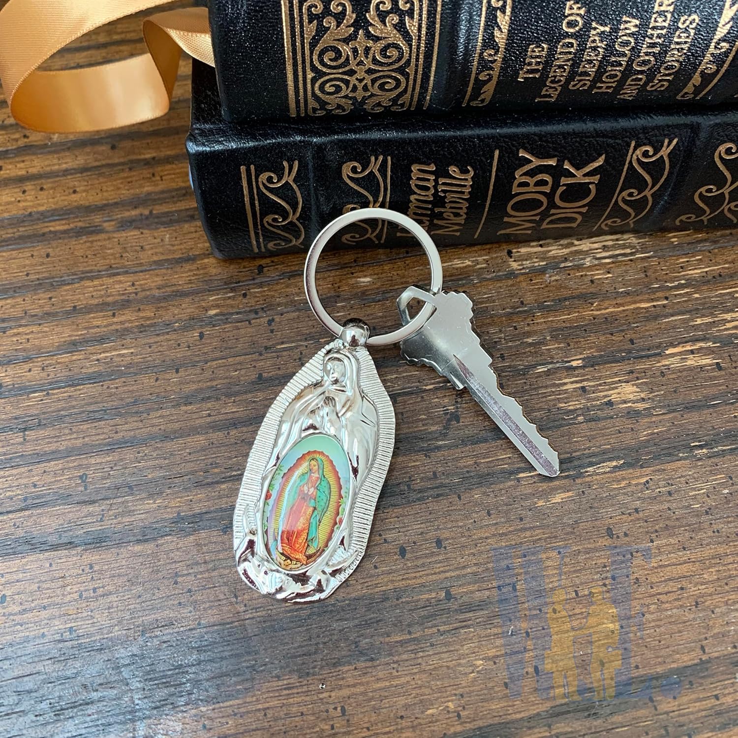Personalized First Communion Keychain Favor 12 PCS Silver