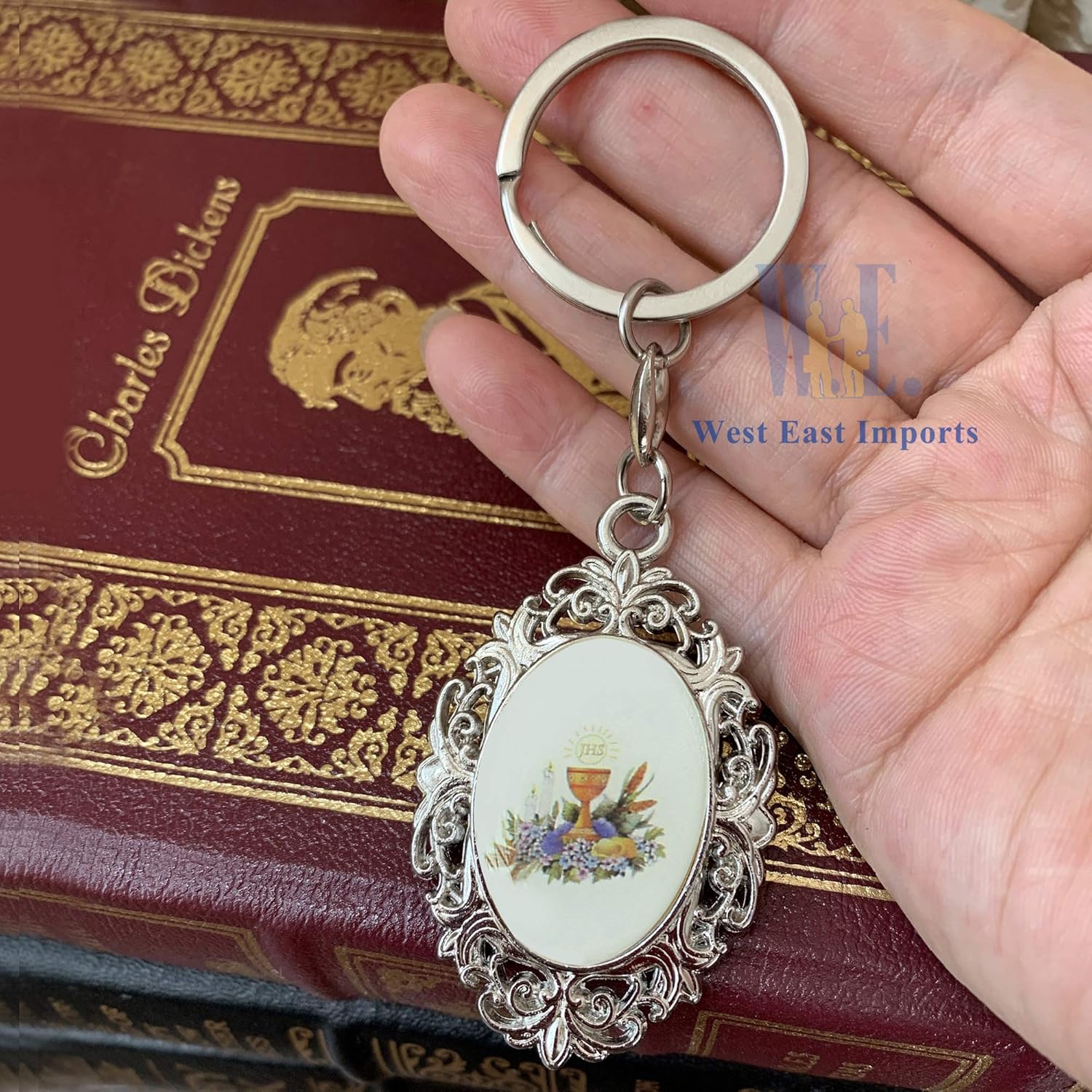 WE Personalized First Communion Keychain Favor 12 PCS 1